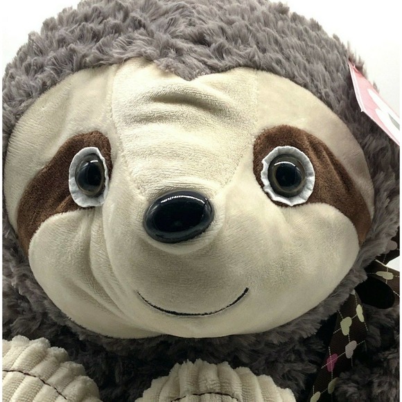 Sloth XOXO Pillow Plush 23" Stuffed Animal - Picture 5 of 12